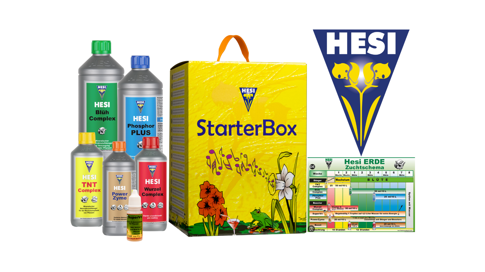 Hesi StarterBox Erde, Coco, Hydro