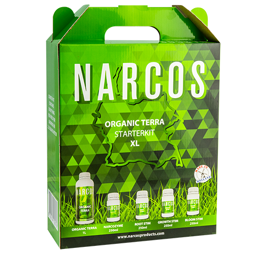 NARCOS organic Starterkit XL. ERDE / TERRA
