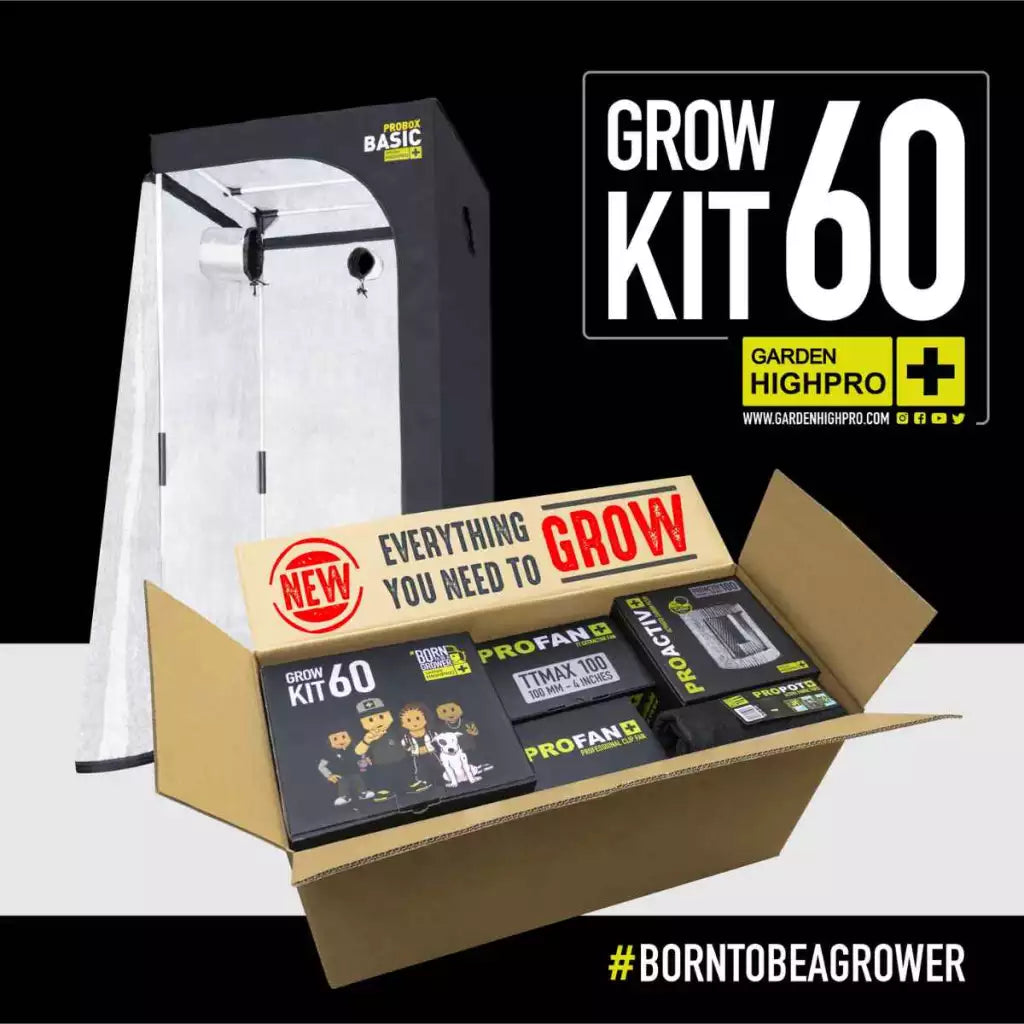 Highpro Growbox set 60x60x160 cm